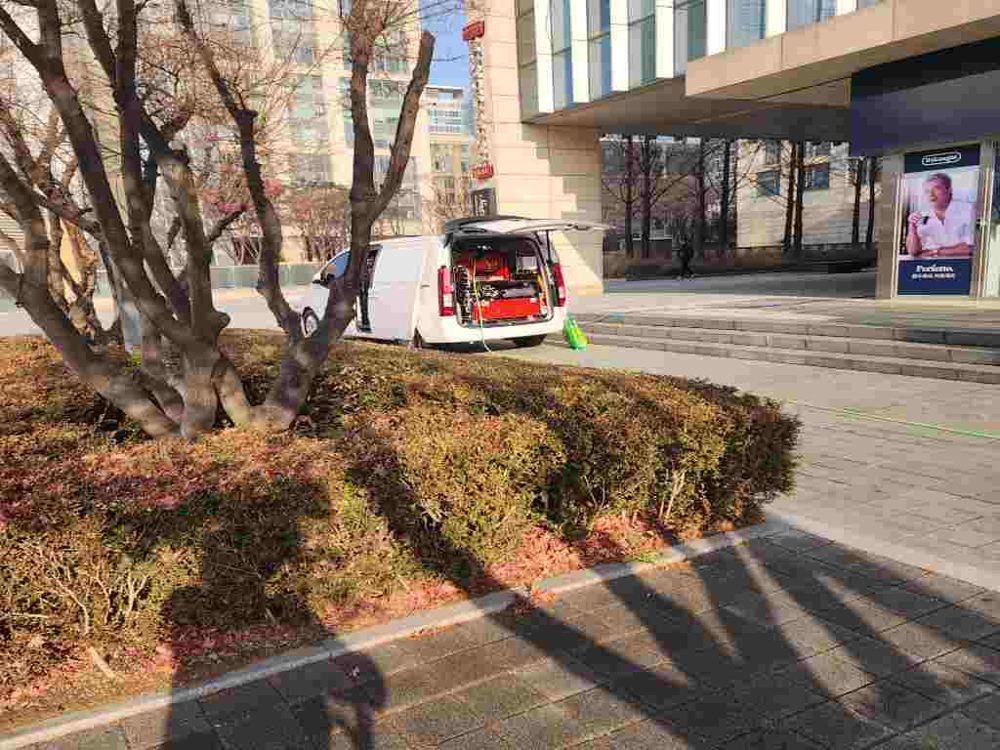 포천 상가 건물 고압세척 출동